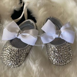 Baby Rhinestone Shoes perfect for christening